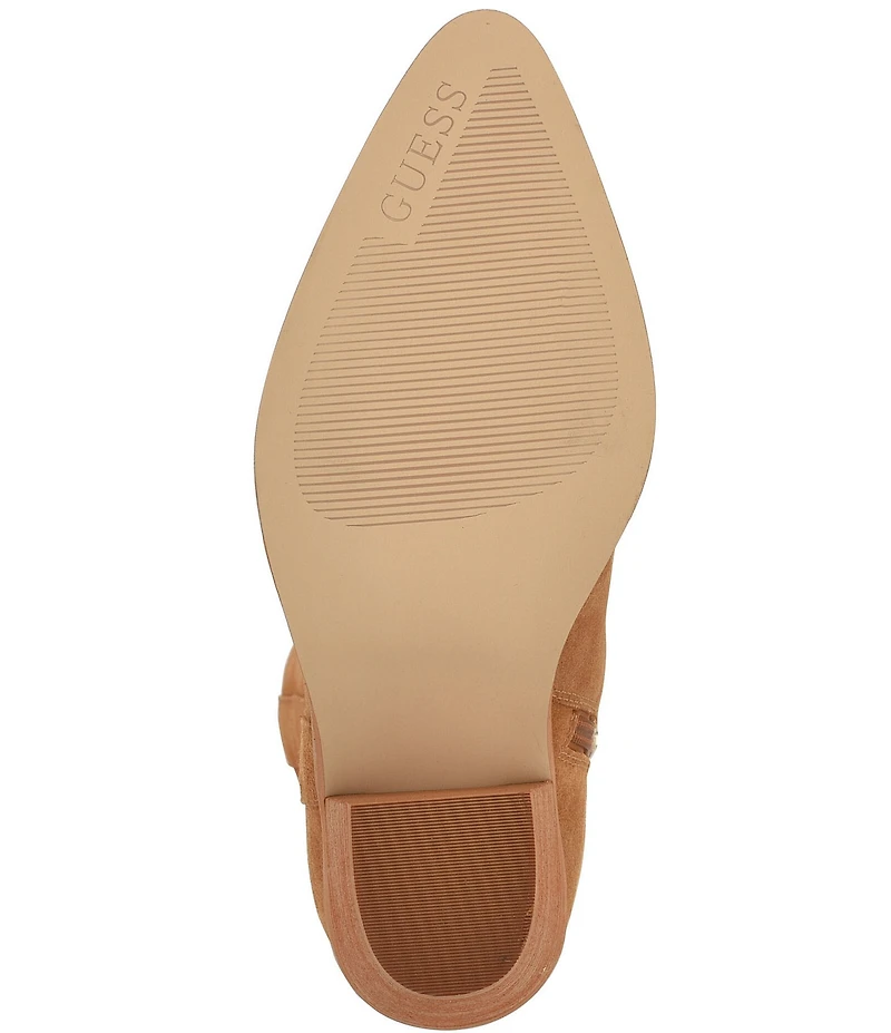 Guess Sashan Suede Tall Boots