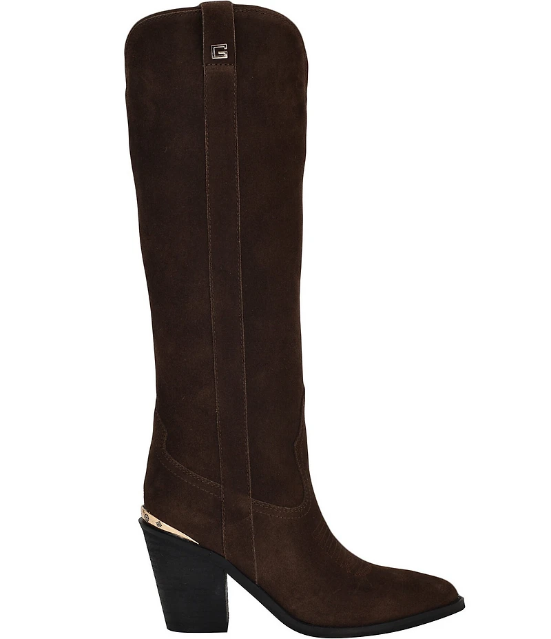 Guess Sashan Suede Tall Boots