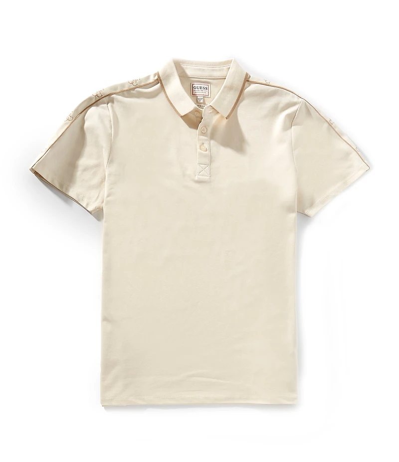 Guess Short Shirt Quattro G Tape Polo Shirt