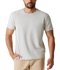 Guess Short Sleeve Blake Textured Knit Shirt