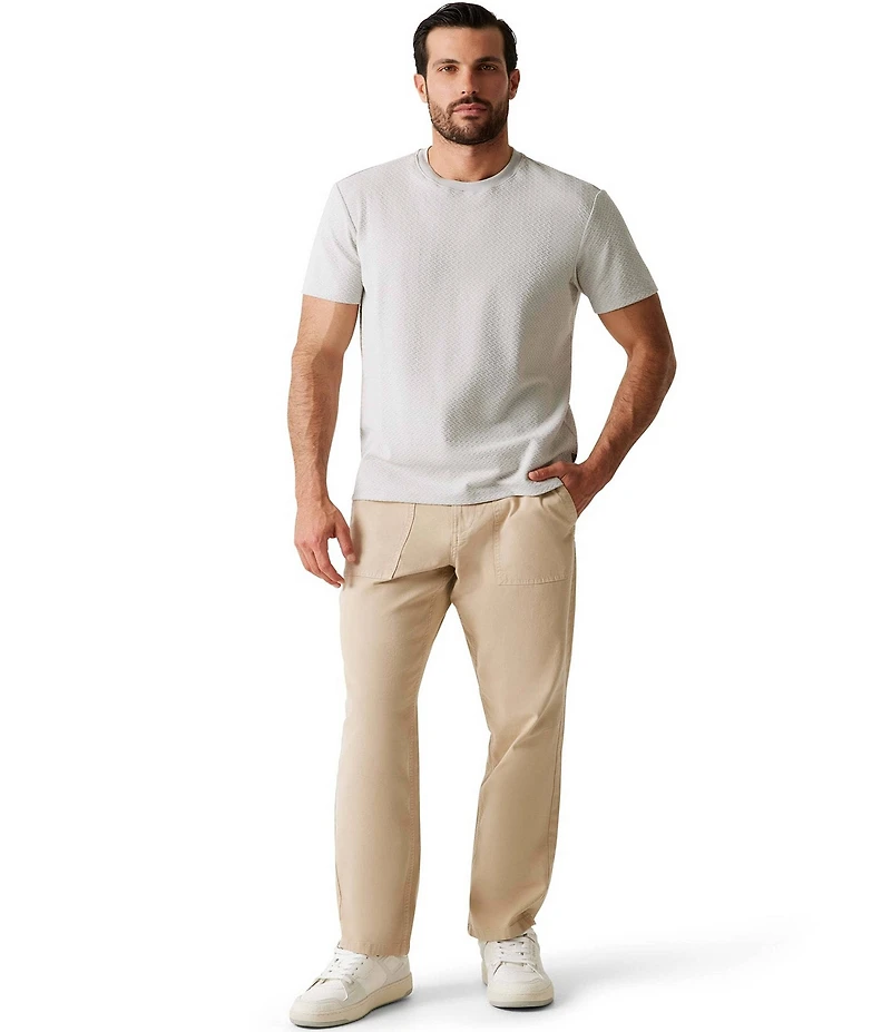 Guess Short Sleeve Blake Textured Knit Shirt