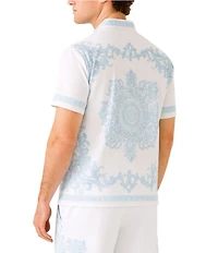 Guess Short Sleeve Charm Regal Medallion Shirt