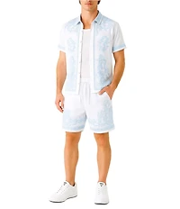 Guess Short Sleeve Charm Regal Medallion Shirt