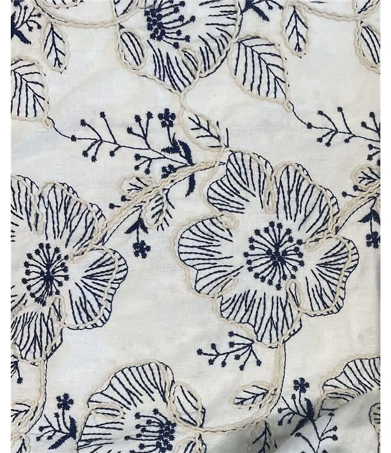 Guess Short Sleeve Embroidered Bowling Shirt