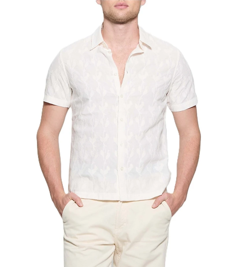 Guess Short Sleeve Jacoby Embroidered Shirt