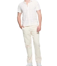 Guess Short Sleeve Jacoby Embroidered Shirt