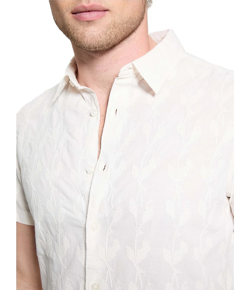Guess Short Sleeve Jacoby Embroidered Shirt