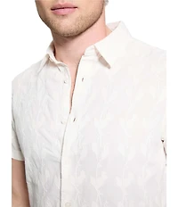Guess Short Sleeve Jacoby Embroidered Shirt