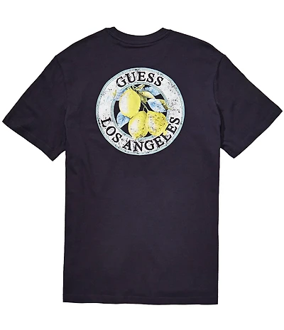 Guess Short Sleeve Lemon Circle T-Shirt