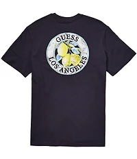 Guess Short Sleeve Lemon Circle T-Shirt