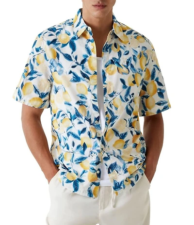 Guess Short Sleeve Lemon Print Shirt