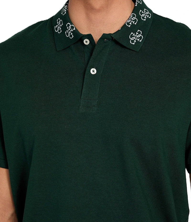 Guess Short Sleeve Polo Shirt