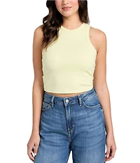 Guess Sleeveless Racerback Tank Top