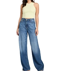 Guess Sleeveless Racerback Tank Top