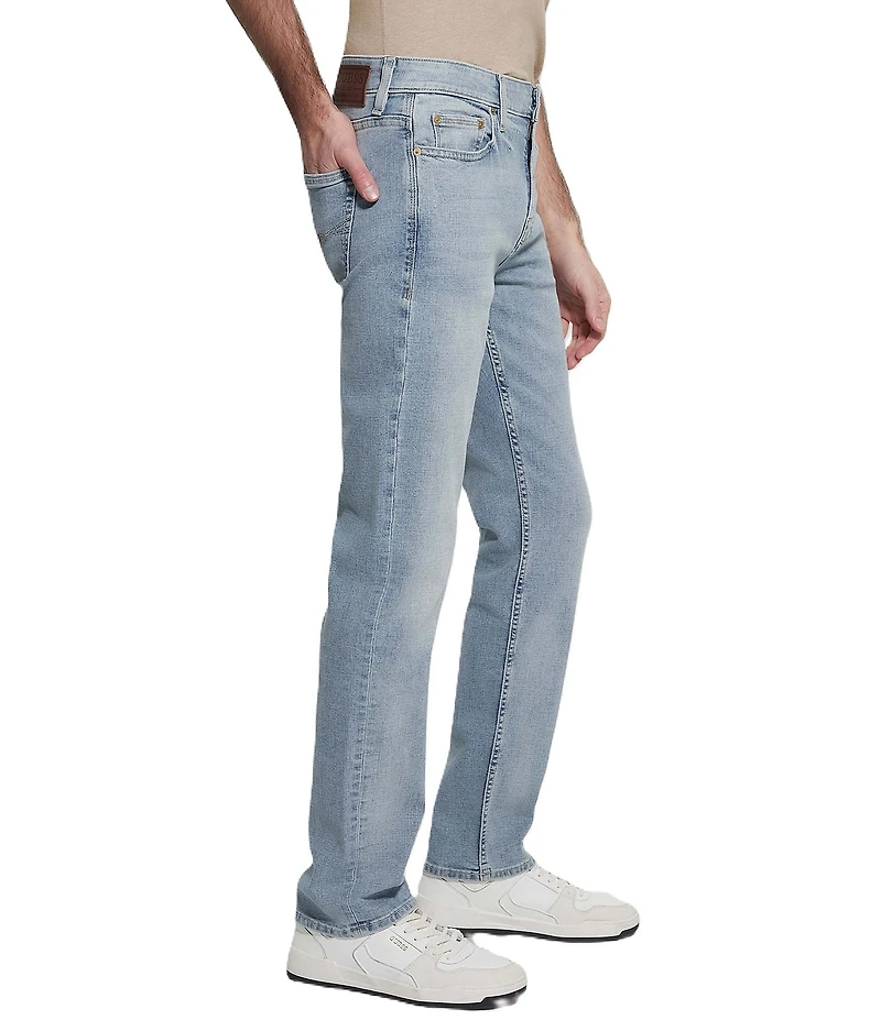 Guess Slim Fit Straight Leg Denim Jeans