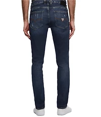 Guess Slim Fit Tapered Destructed Detail Jeans