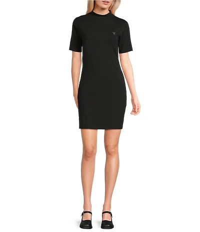 Guess Sonia Short Sleeve Jersey Bodycon Dress