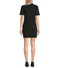 Guess Sonia Short Sleeve Jersey Bodycon Dress