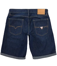 Guess Sonny Low Rise 9#double; Cuffed Denim Shorts