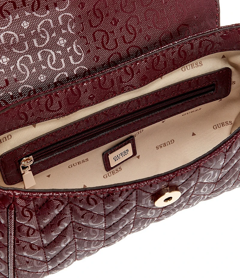 Guess Stacey Quilted Convertible Crossbody Bag