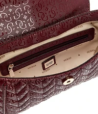 Guess Stacey Quilted Convertible Crossbody Bag