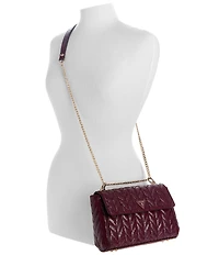 Guess Stacey Quilted Convertible Crossbody Bag
