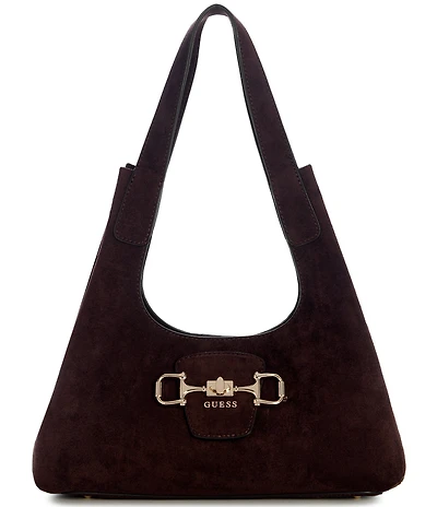 Guess Sunset Suede Small Hobo Bag