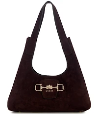 Guess Sunset Suede Small Hobo Bag