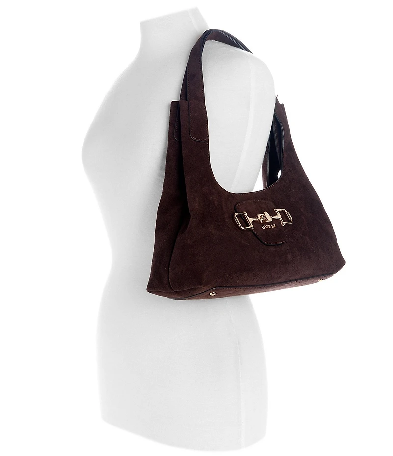 Guess Sunset Suede Small Hobo Bag