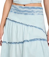 Guess Tanya Denim Midi Skirt