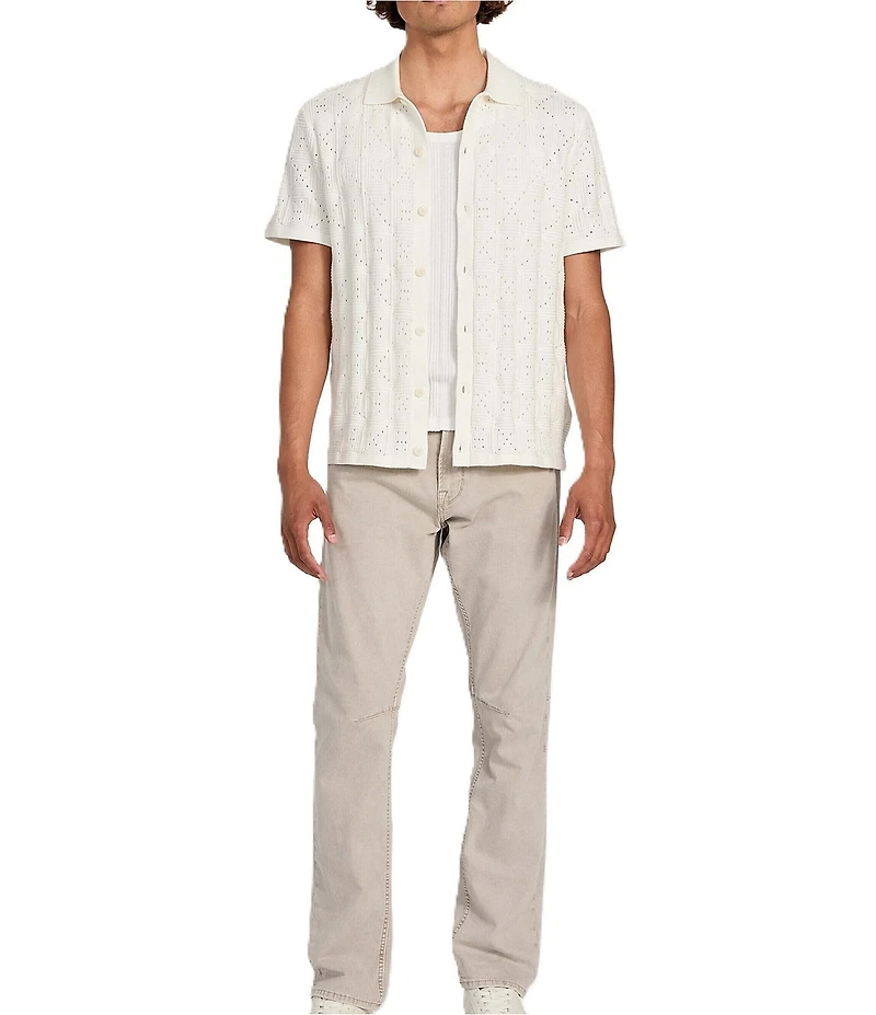 Guess Topanga Short Sleeve Pointelle Shirt