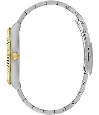 Guess Unisex Conn Mechanical Automatic Two Tone Stainless Steel Bracelet Watch