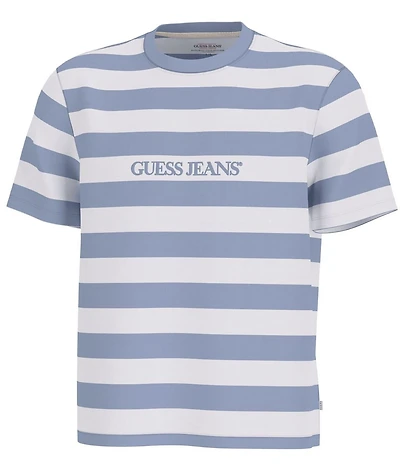 Guess Wide Stripe Short Sleeve T-Shirt