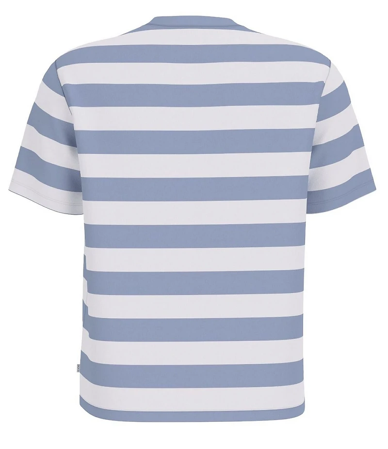 Guess Wide Stripe Short Sleeve T-Shirt