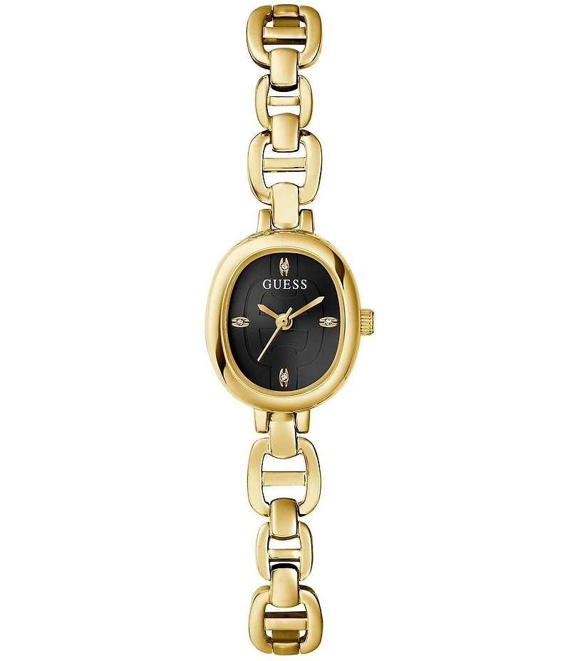 Guess Women's Analog Gold Tone Stainless Steel Bracelet Watch
