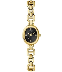Guess Women's Analog Gold Tone Stainless Steel Bracelet Watch