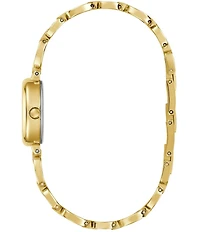 Guess Women's Analog Gold Tone Stainless Steel Bracelet Watch