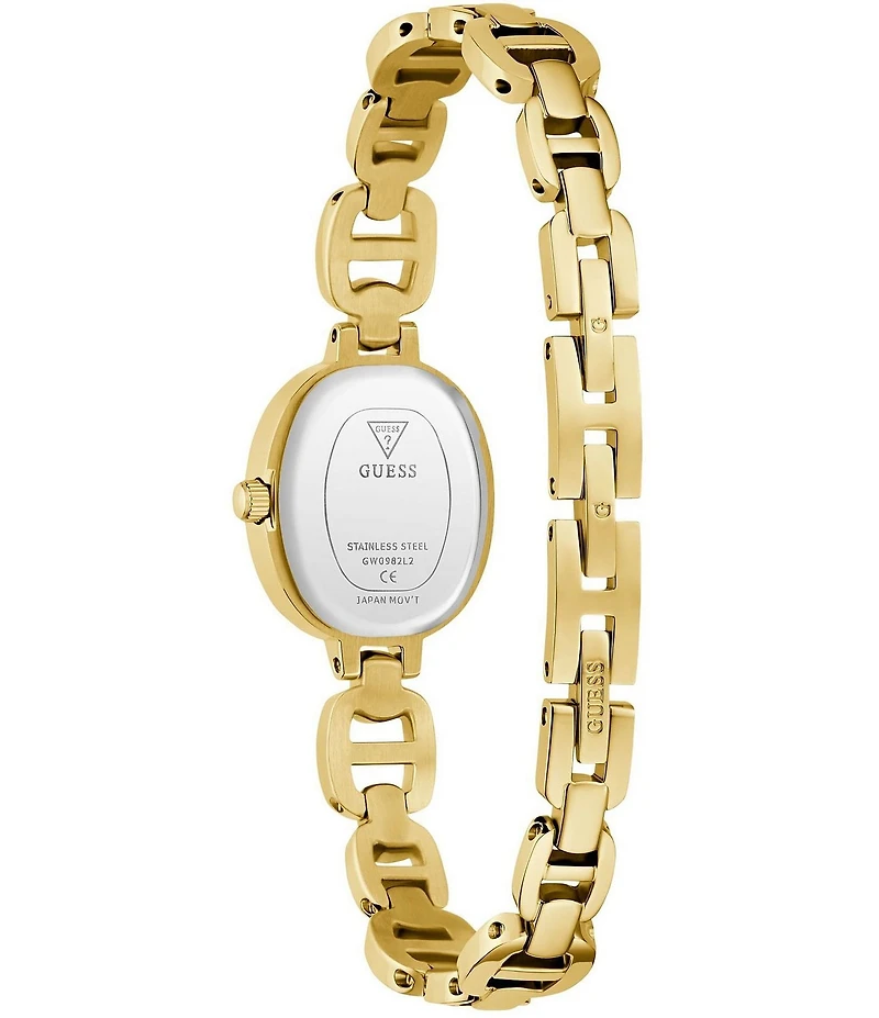 Guess Women's Analog Gold Tone Stainless Steel Bracelet Watch
