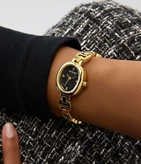 Guess Women's Analog Gold Tone Stainless Steel Bracelet Watch