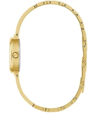 Guess Women's Analog Gold Tone Stainless Steel Bracelet Watch
