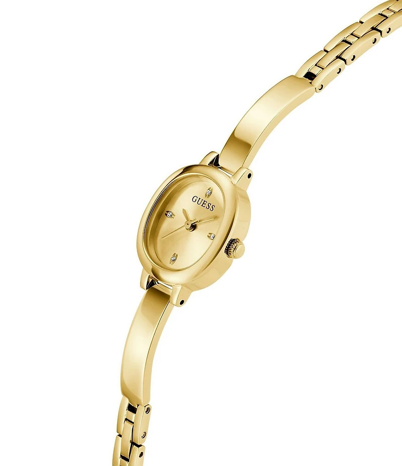 Guess Women's Analog Gold Tone Stainless Steel Bracelet Watch