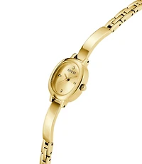 Guess Women's Analog Gold Tone Stainless Steel Bracelet Watch
