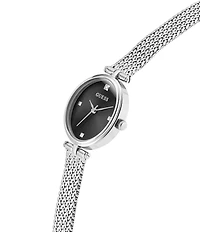 Guess Women's Analog Stainless Steel Mesh Bracelet Watch