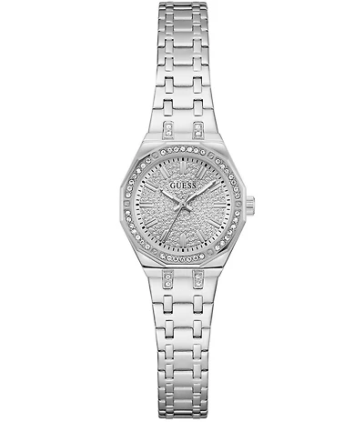 Guess Women's Analog Stainless Steel Mesh Bracelet Watch