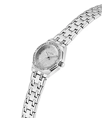 Guess Women's Analog Stainless Steel Mesh Bracelet Watch