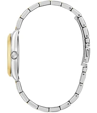 Guess Women's Analog Two Tone Stainless Steel Bracelet Watch