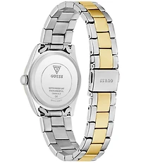 Guess Women's Analog Two Tone Stainless Steel Bracelet Watch