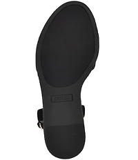 Guess Women's Everly Suede Espadrille Wedge Sandals