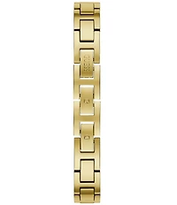Guess Women's Gold-Tone Crystal Analog Watch