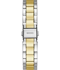 Guess Unisex Luna Mechanical Automatic Two Tone Stainless Steel Bracelet Watch